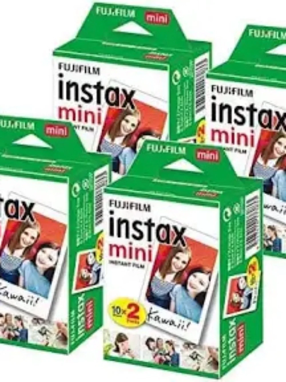 Fujifilm Instax Mini Instant Film - LOT OF 4 - 80 Count Total